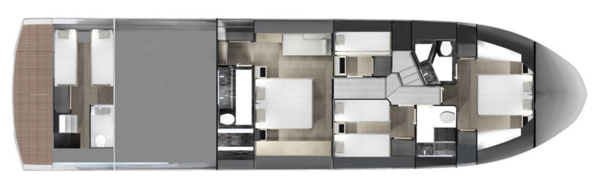 a computer generated image of a computer aboard No Name Yacht for Sale