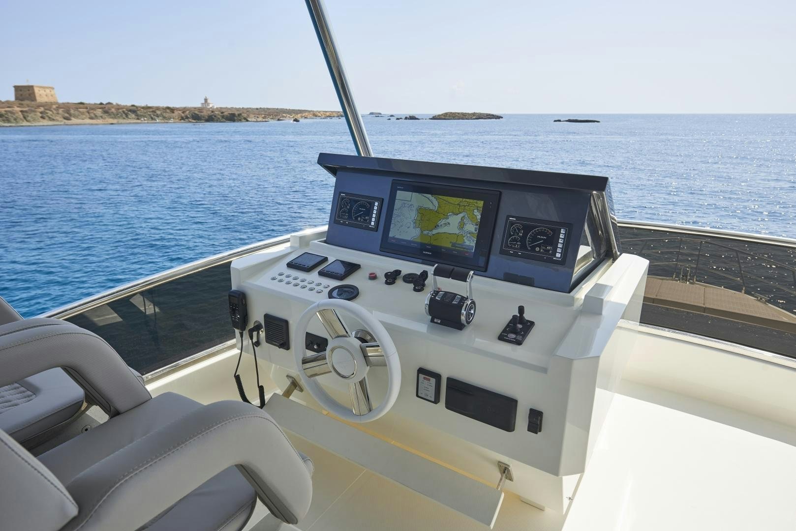 a boat on the water aboard No Name Yacht for Sale