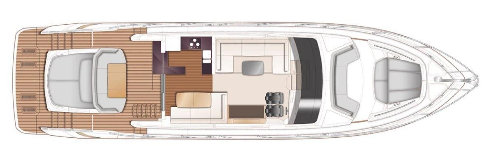 a brown and white house aboard Namaste Yacht for Sale