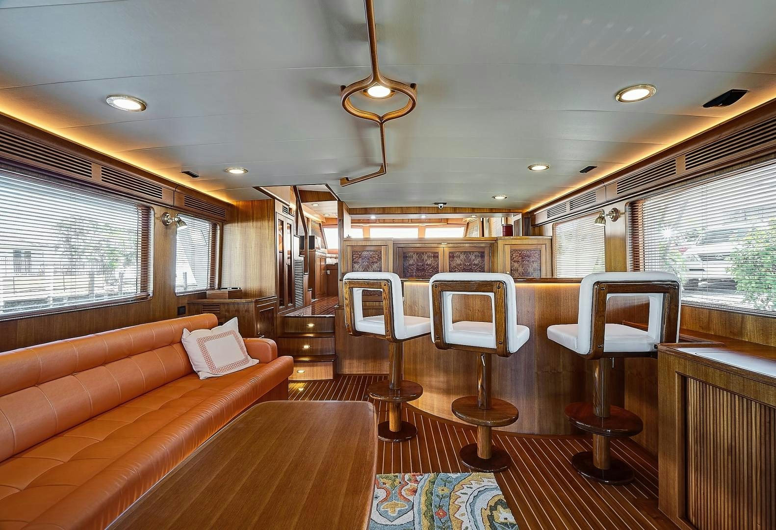 inside of a boat aboard JOAN'S RONDEVOUS Yacht for Sale