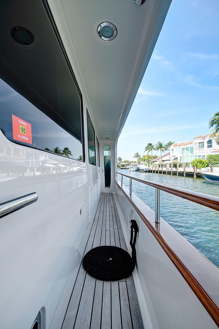 a boat on the water aboard JOAN'S RONDEVOUS Yacht for Sale