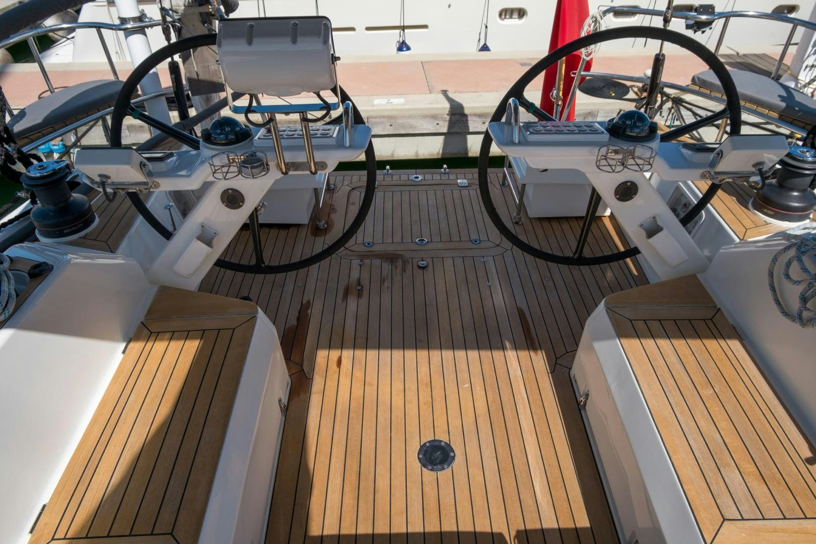 a machine on the counter aboard enigma viii Yacht for Sale