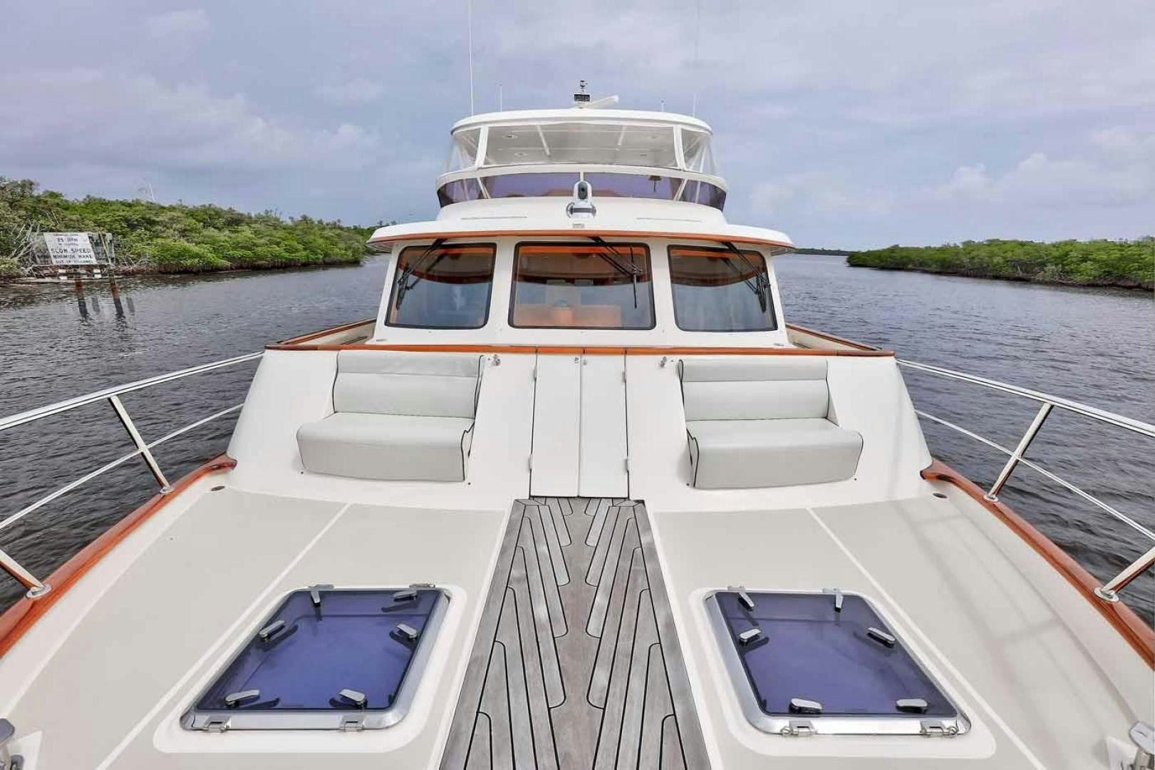 a boat on the water aboard MEGUSTA Yacht for Sale