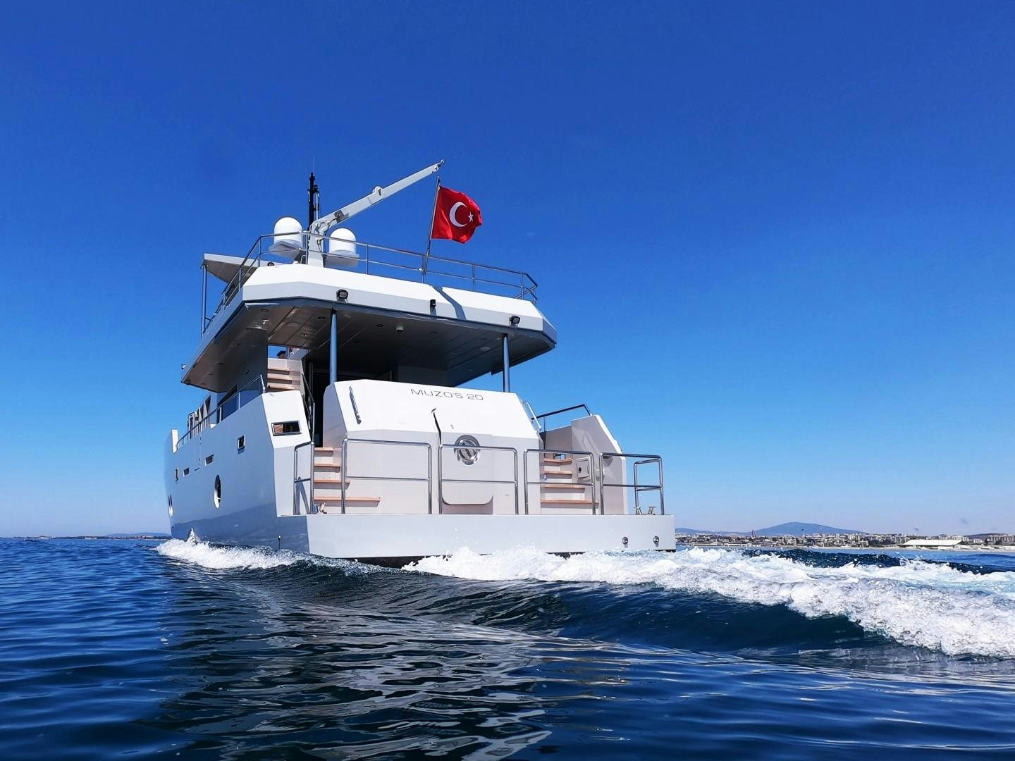 a boat in the water aboard MUZO'S 20 Yacht for Sale