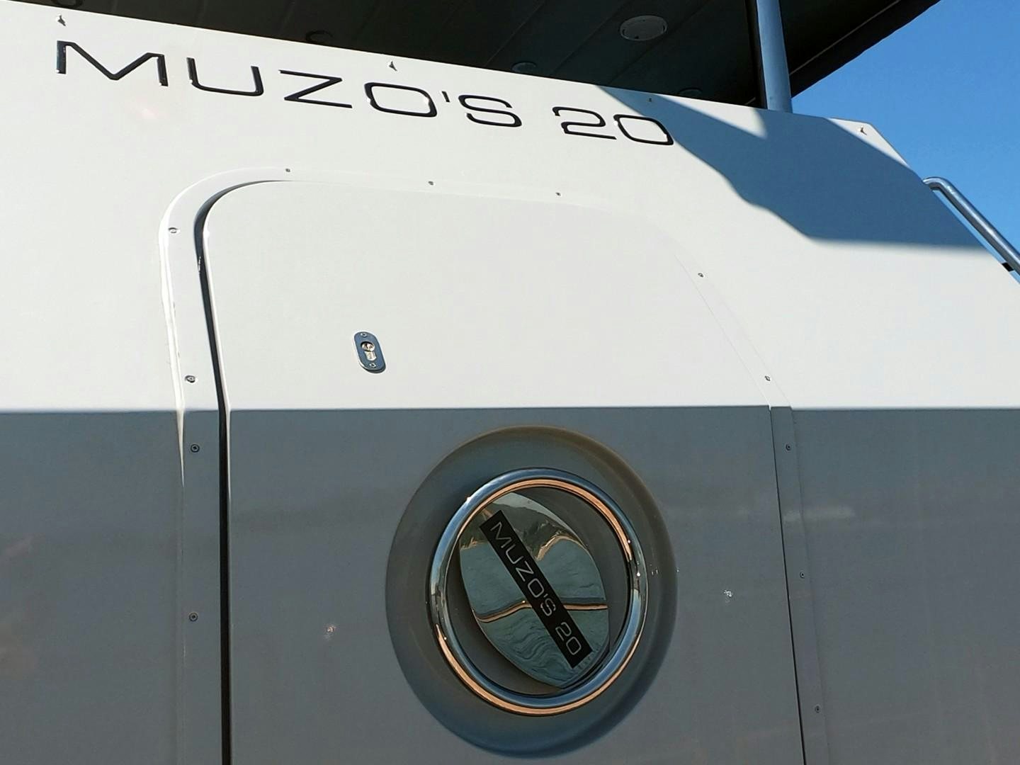 a close-up of a phone aboard MUZO'S 20 Yacht for Sale