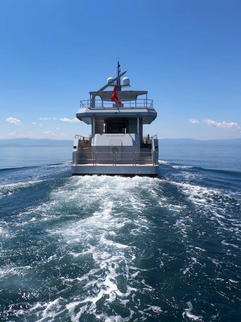 a boat on a body of water aboard MUZO'S 20 Yacht for Sale