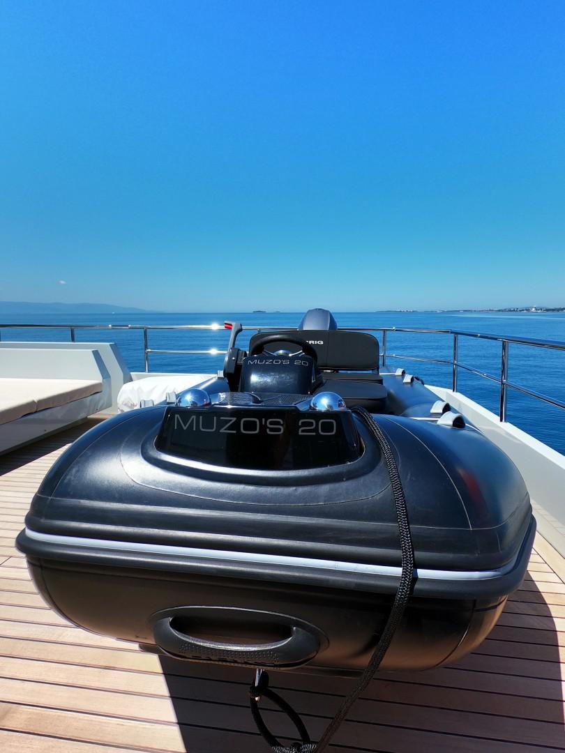 a camera on a boat aboard MUZO'S 20 Yacht for Sale