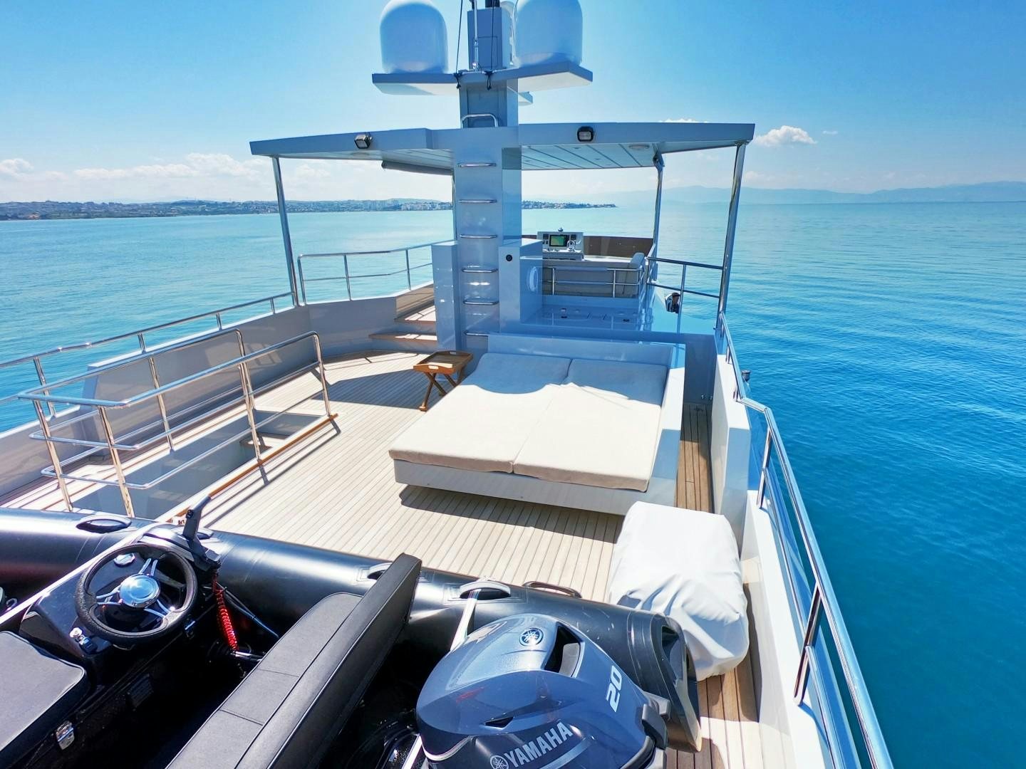 a boat on the water aboard MUZO'S 20 Yacht for Sale
