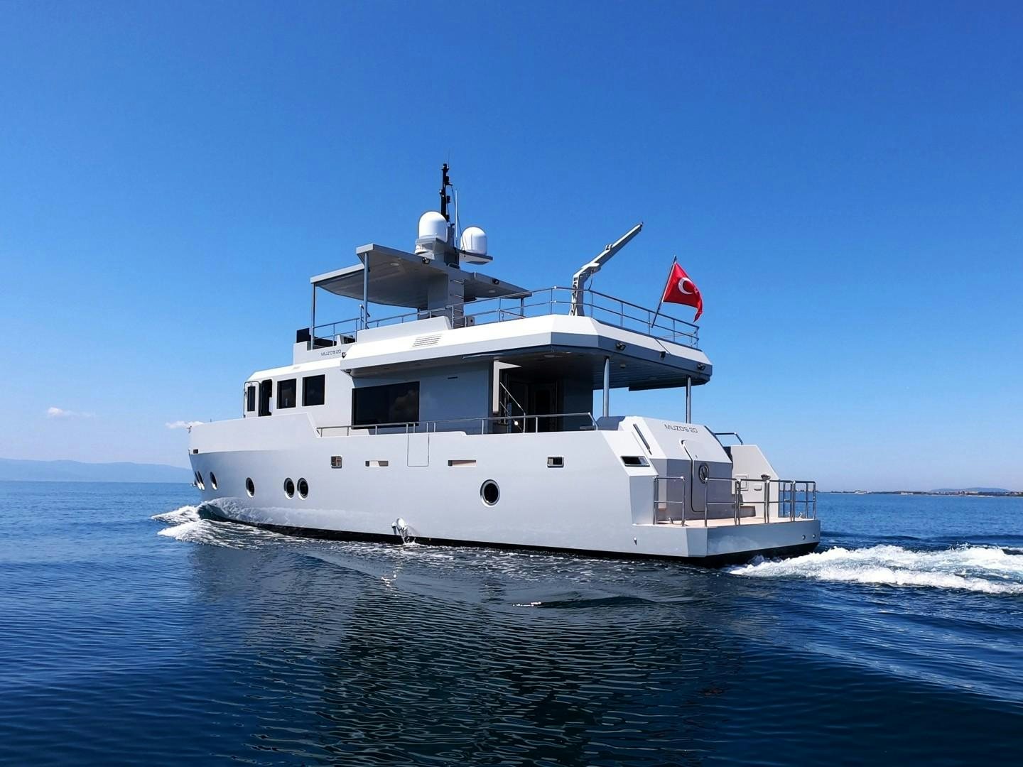 a boat in the water aboard MUZO'S 20 Yacht for Sale