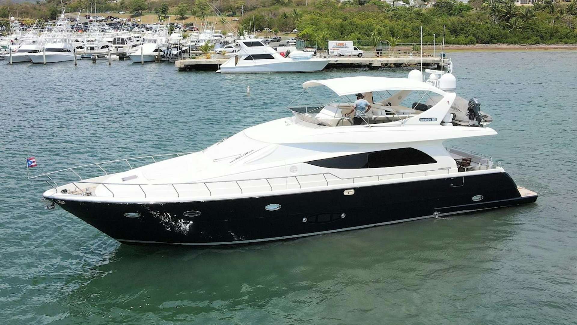 a boat in the water aboard No Name Yacht for Sale
