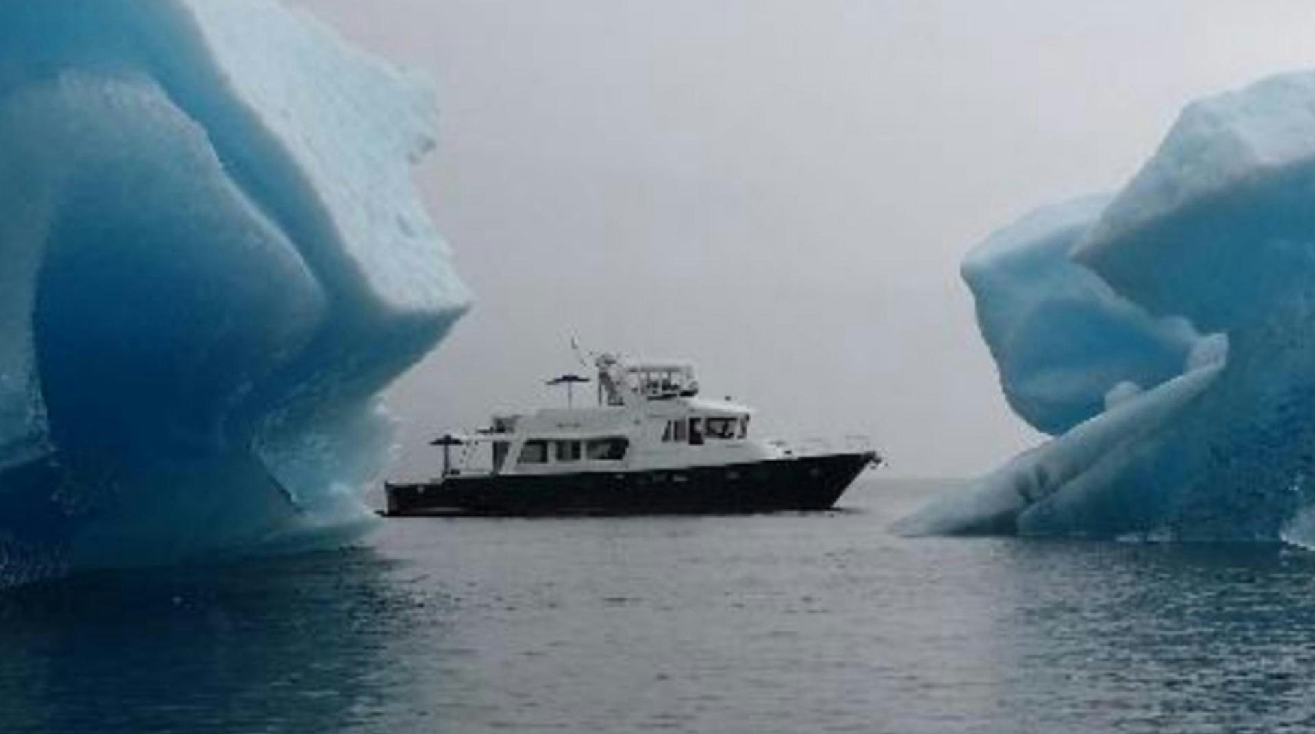 a boat in the water aboard LADY CYNTHIA Yacht for Sale