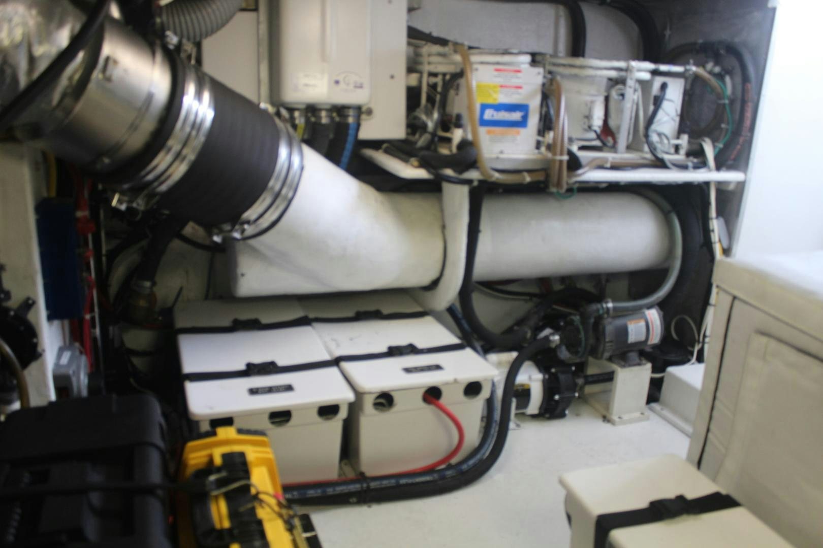 a close-up of a machine aboard LADY CYNTHIA Yacht for Sale