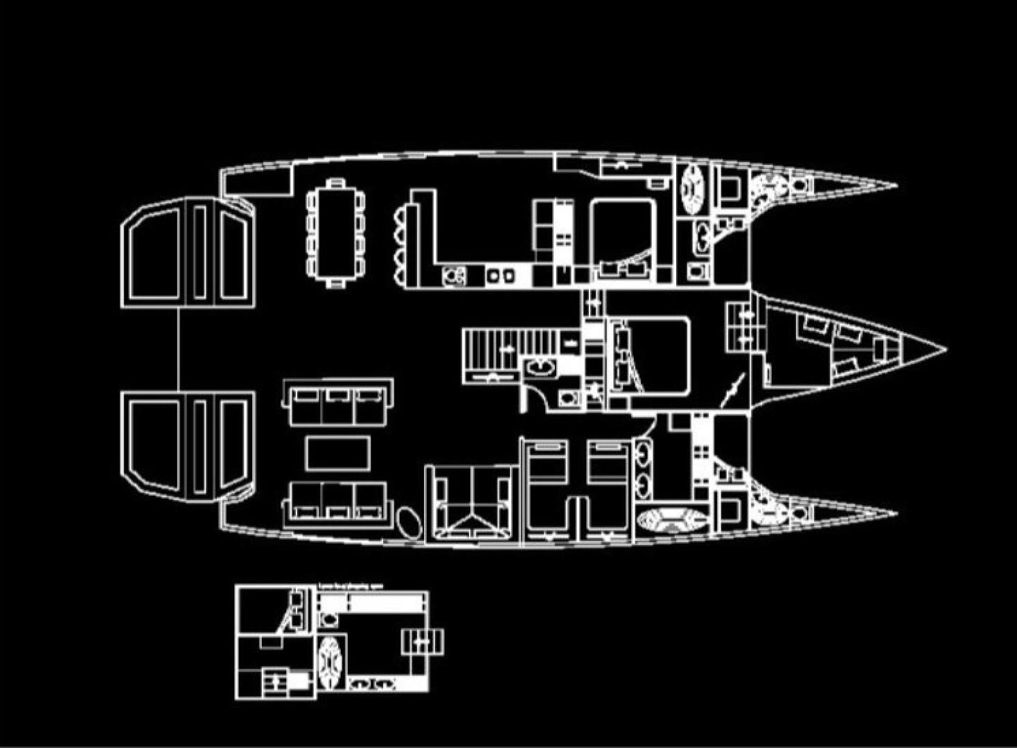 diagram aboard X1 Yacht for Sale