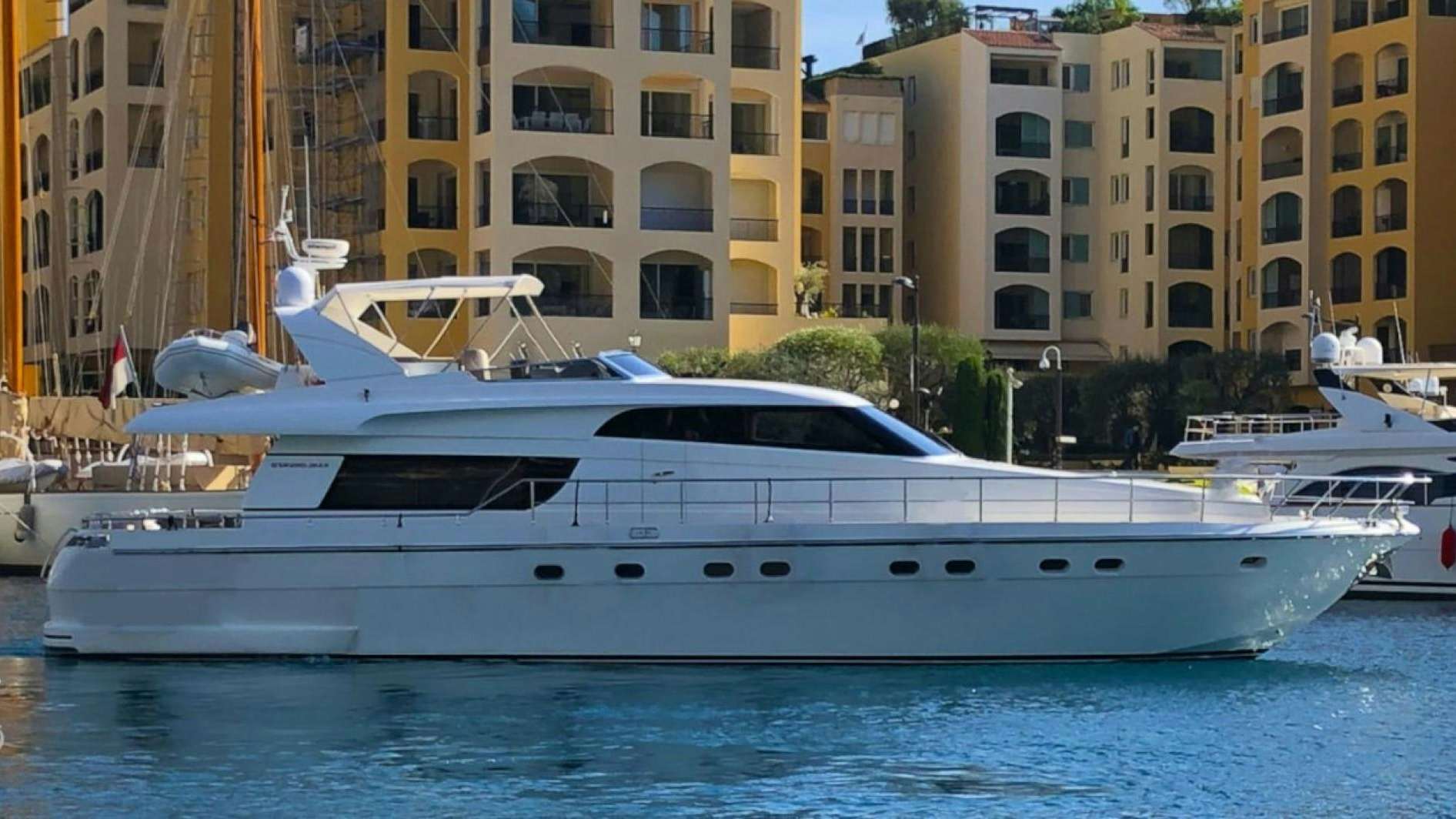 a boat in the water aboard TANGO ECHO Yacht for Sale