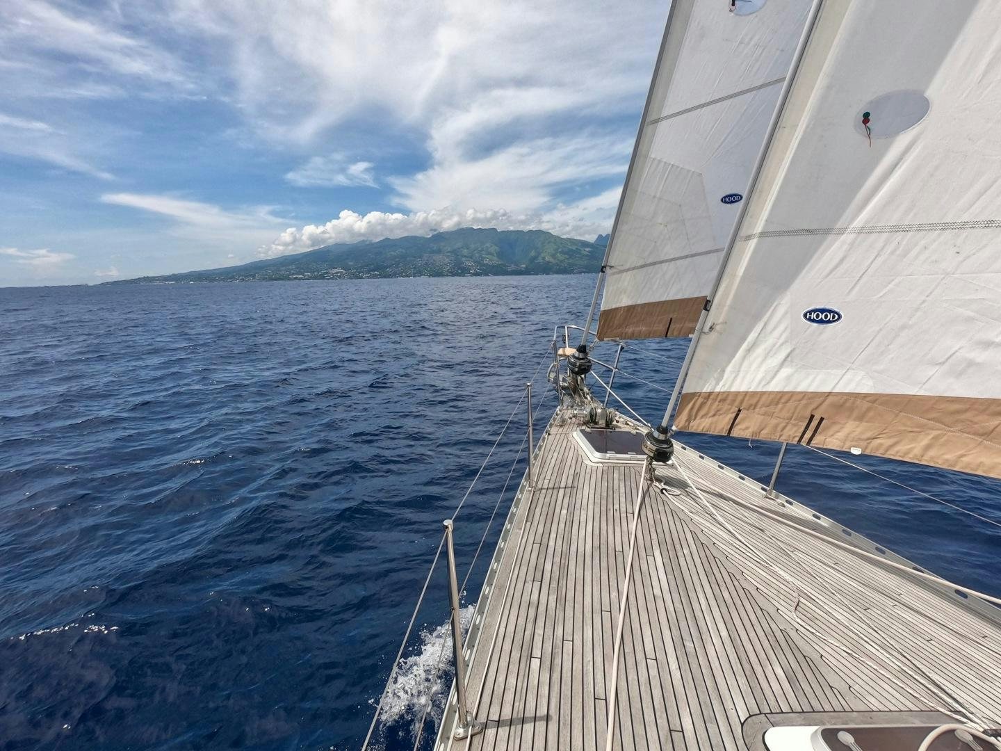a boat on the water aboard REVERENCE Yacht for Sale