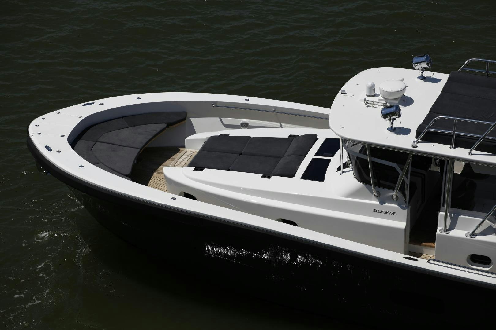 a white boat in the water aboard FELINA Yacht for Sale