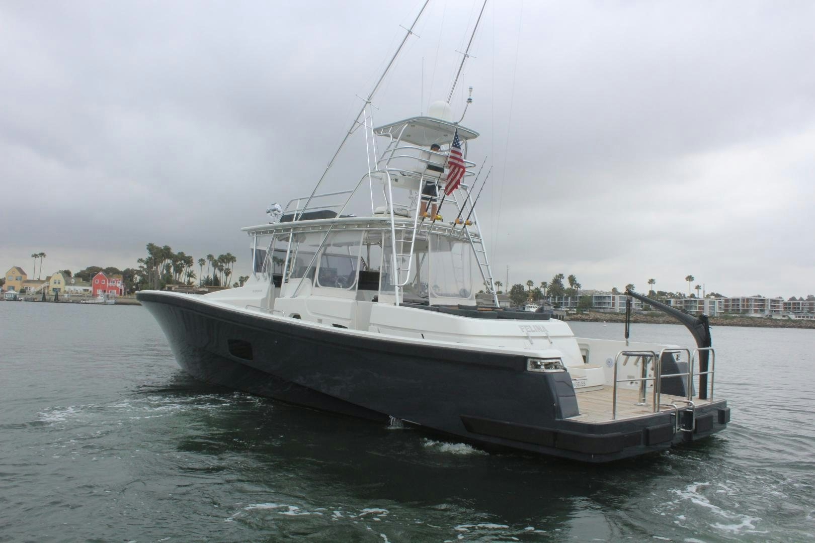a boat on the water aboard FELINA Yacht for Sale