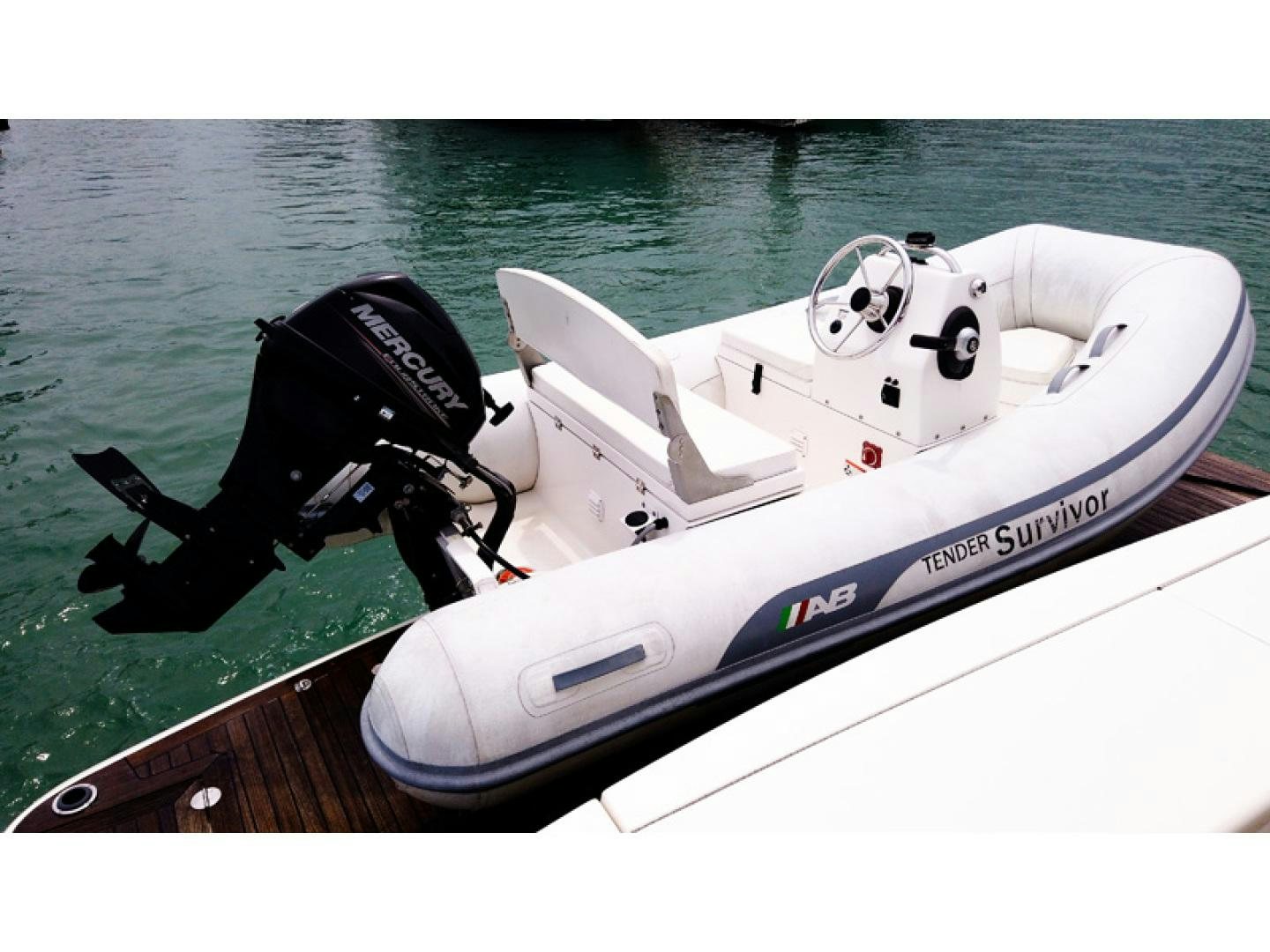 a boat on the water aboard SURVIVOR Yacht for Sale