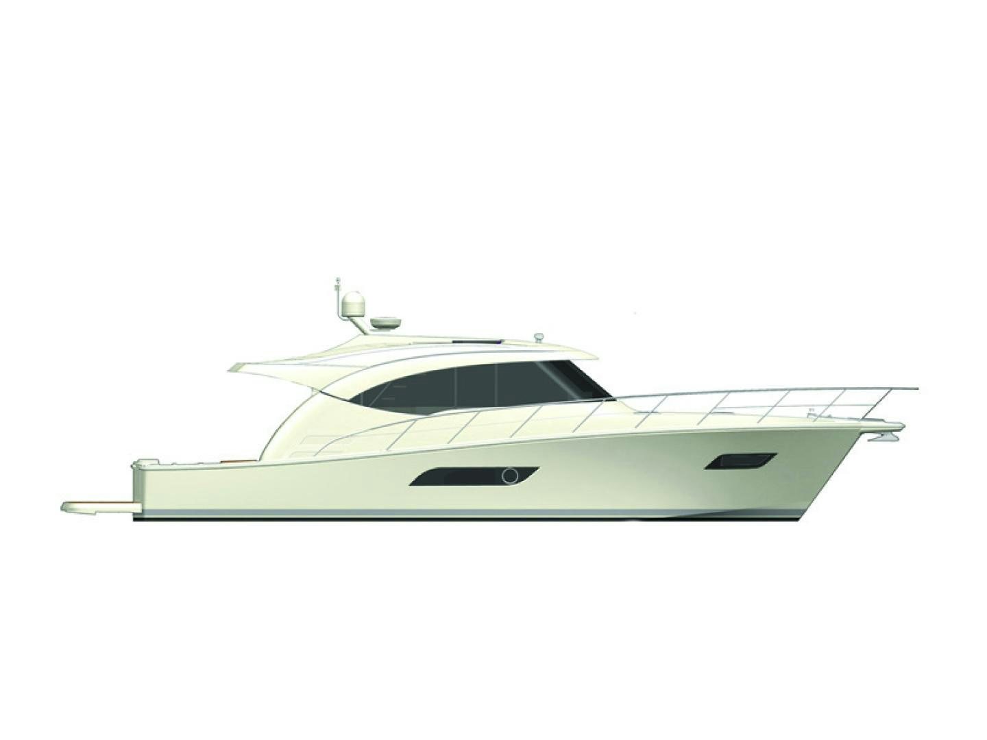 a white car with a white background aboard SURVIVOR Yacht for Sale