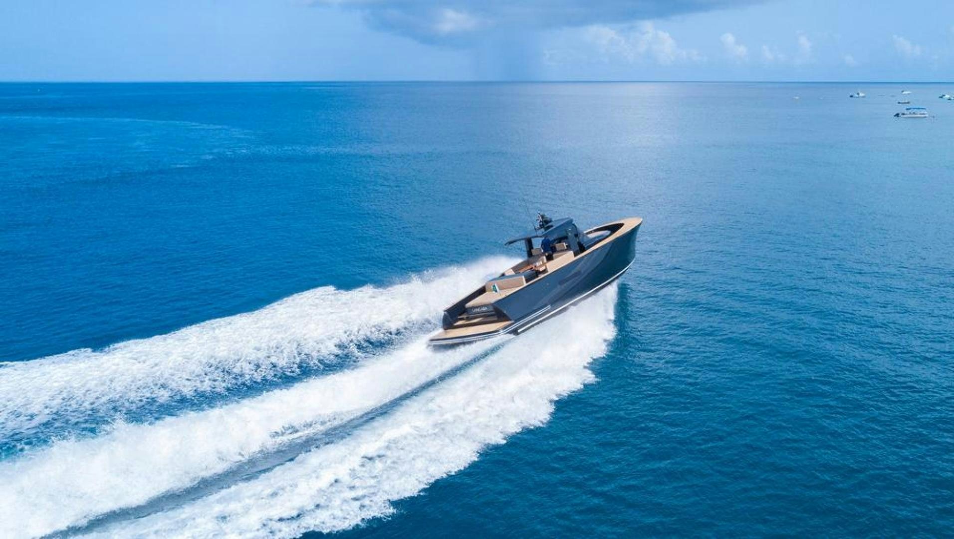 a boat on the water aboard LANGARA Yacht for Sale