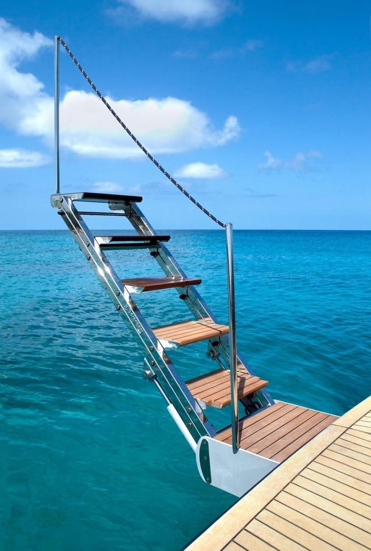 a boat on the water aboard LANGARA Yacht for Sale