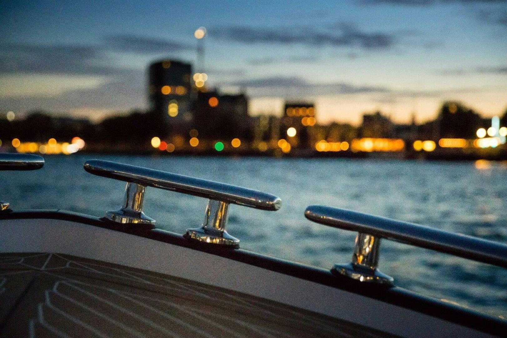 a boat on the water aboard ALMOST HEAVEN Yacht for Sale