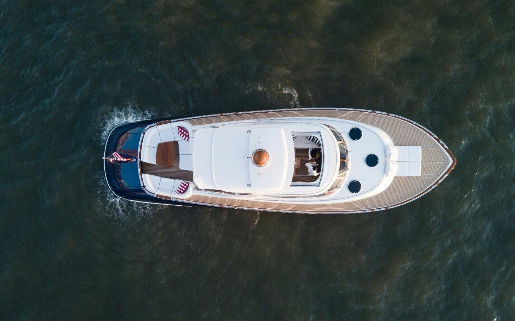 a boat in the water aboard ALMOST HEAVEN Yacht for Sale