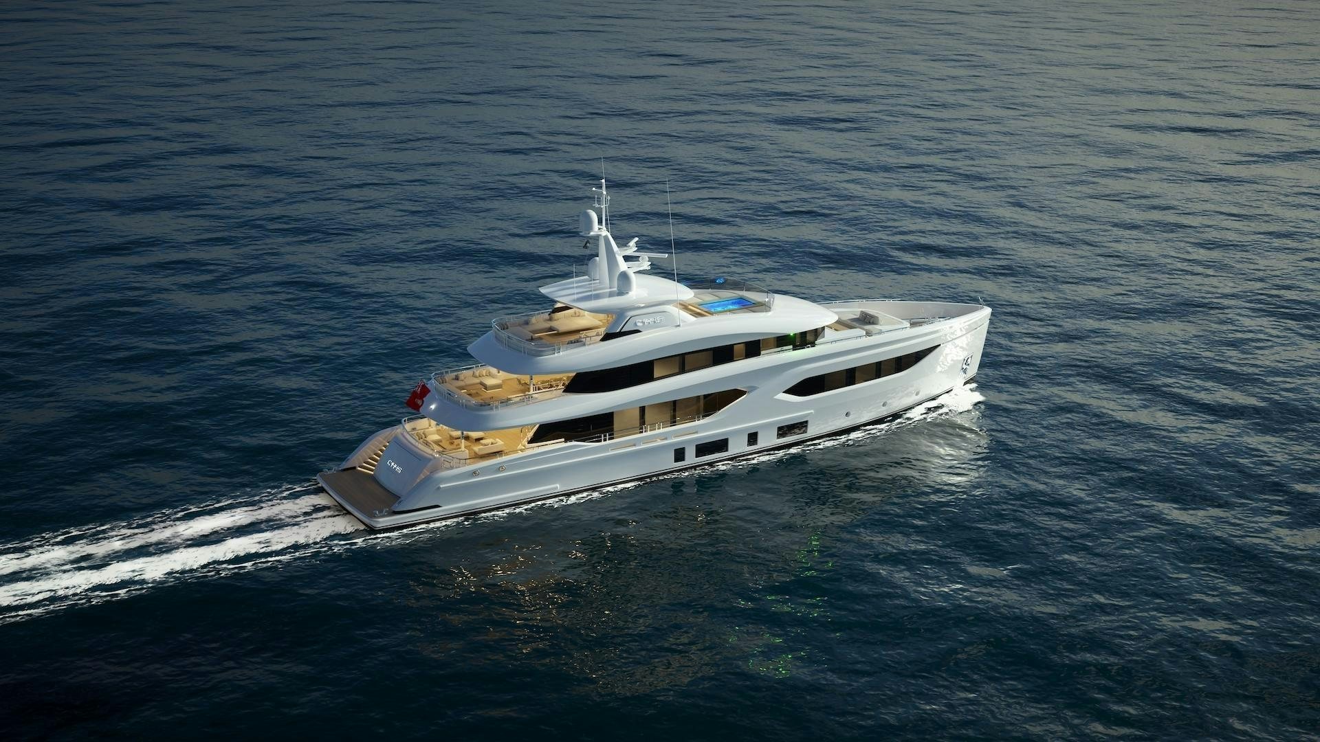 a boat on the water aboard EXTRA TIME Yacht for Sale