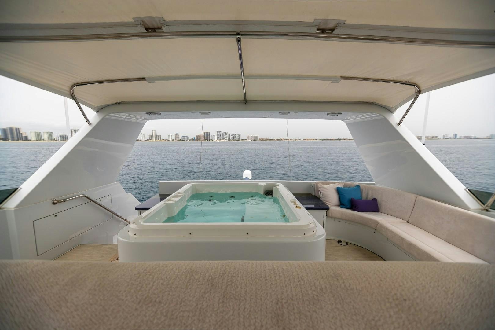 a boat on the water aboard PROBABILTY Yacht for Sale