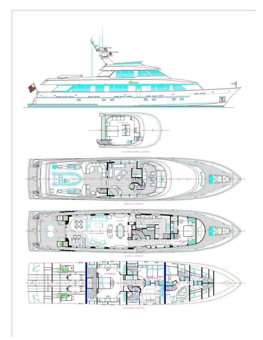 diagram aboard PROBABILTY Yacht for Sale
