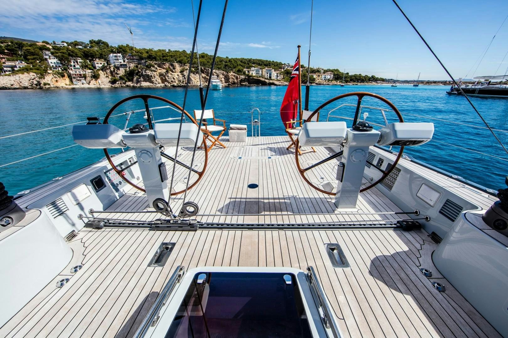 a boat on the water aboard SAVUKE Yacht for Sale