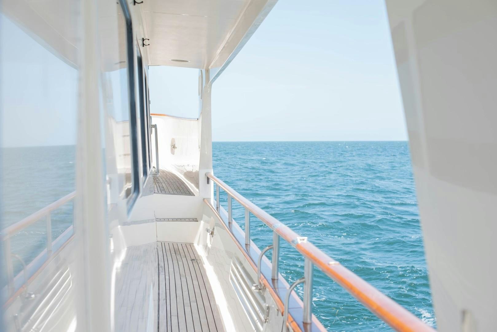 a boat on the water aboard VK Yacht for Sale