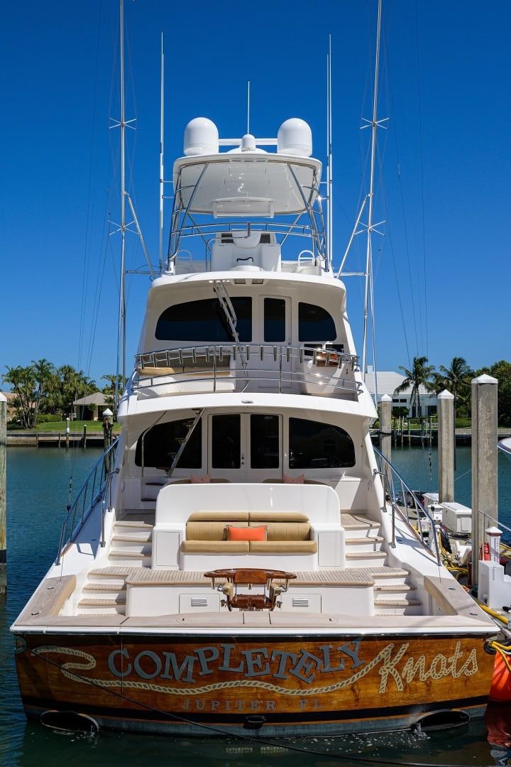 a boat docked at a pier aboard NIKKI BELLA Yacht for Sale