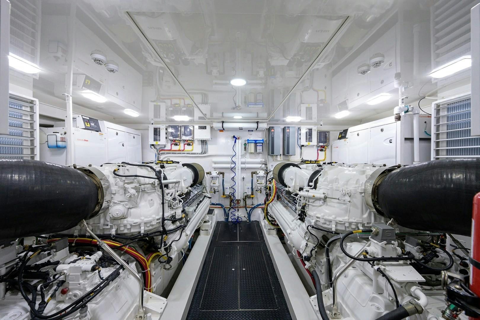 a machine in a factory aboard NIKKI BELLA Yacht for Sale