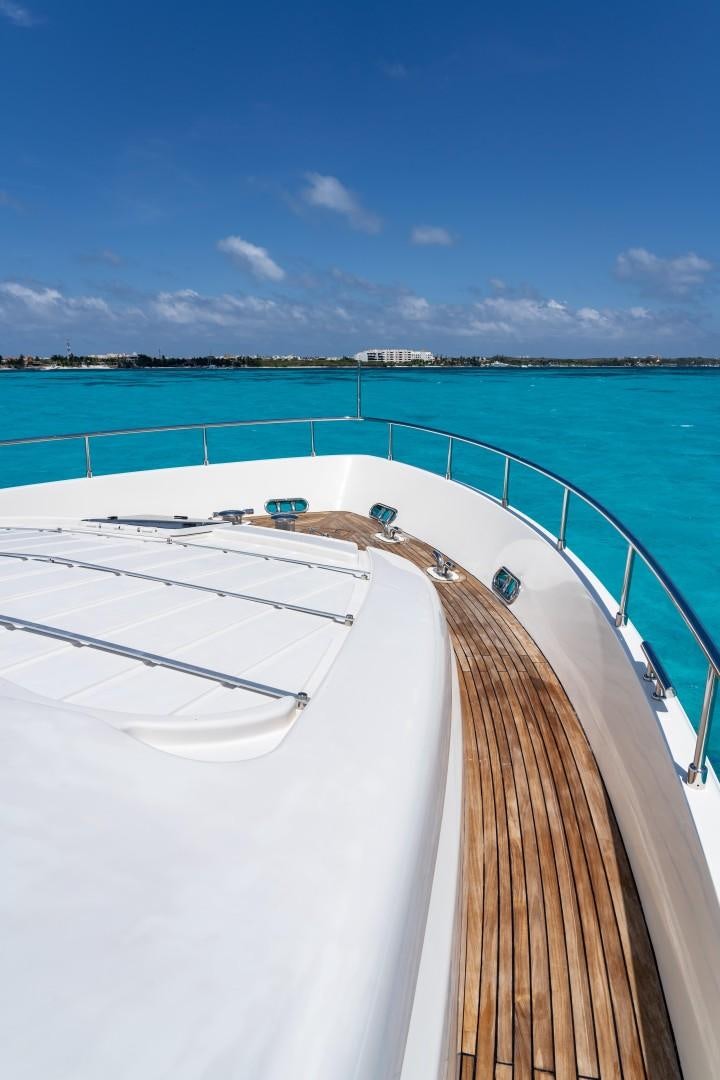 a boat on the water aboard FORTIS II Yacht for Sale