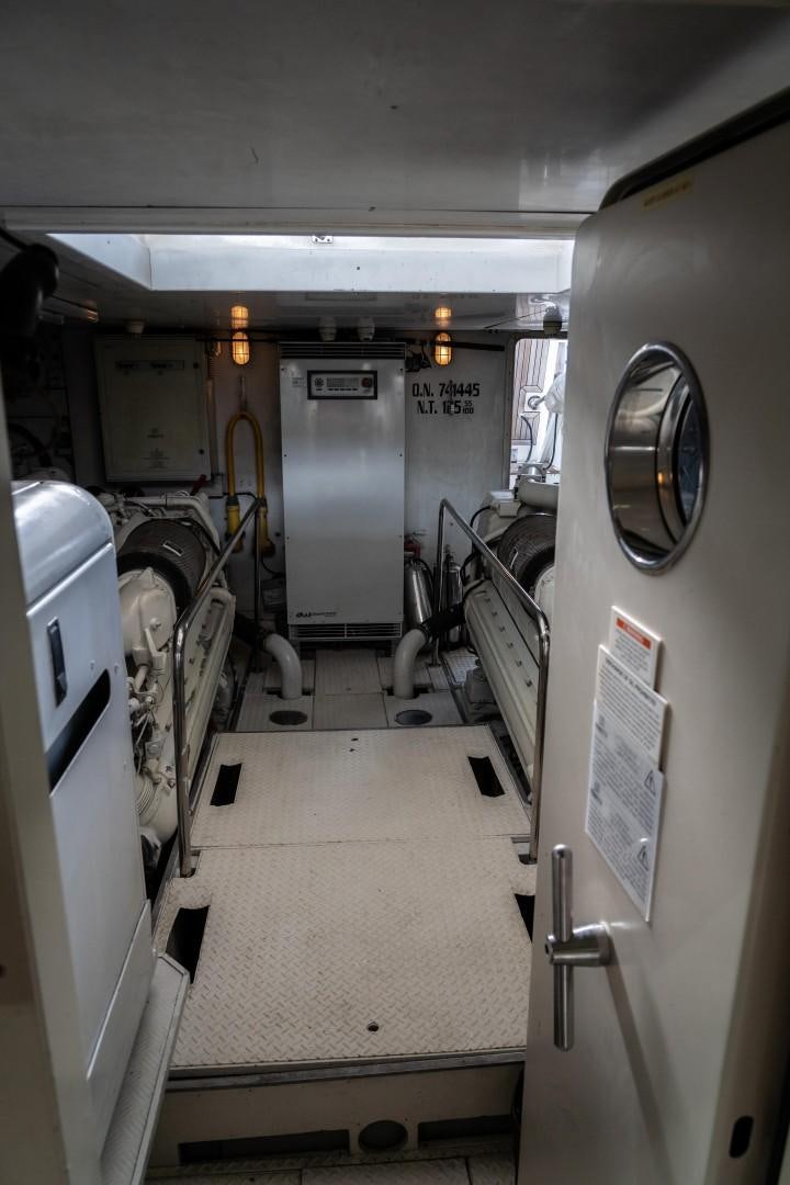inside of a vehicle aboard FORTIS II Yacht for Sale