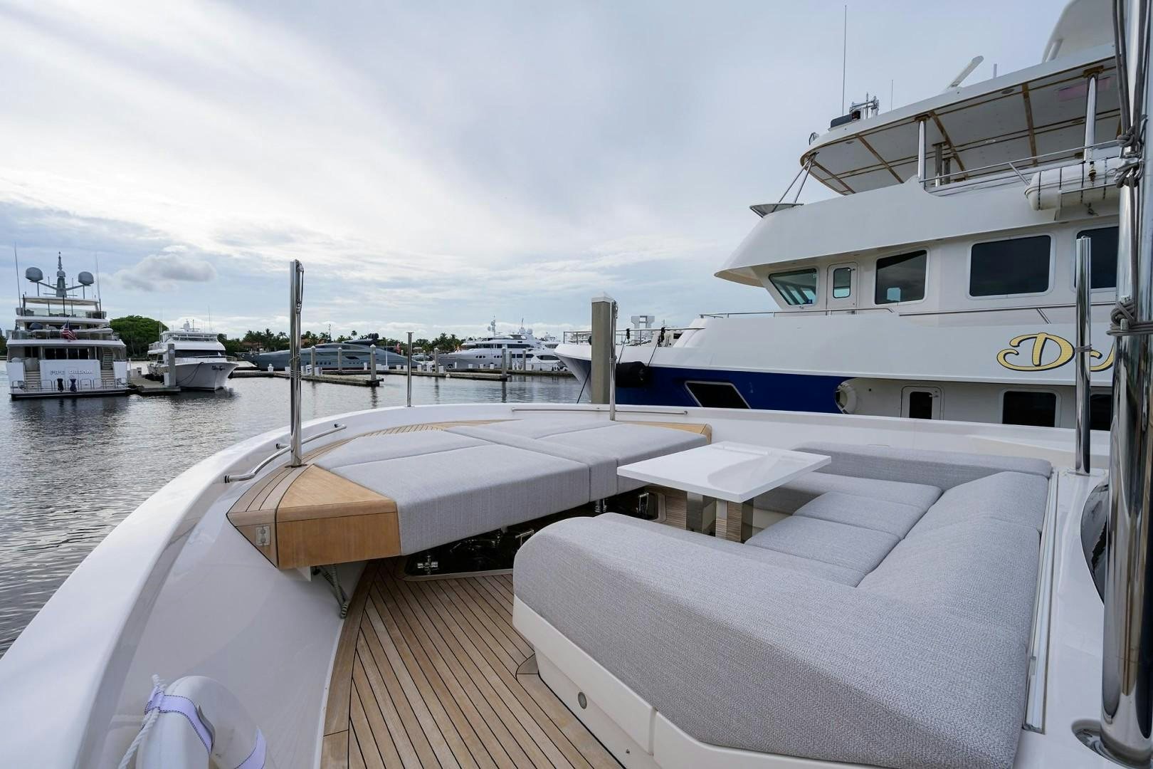 a boat on the water aboard NINIPOP XL Yacht for Sale