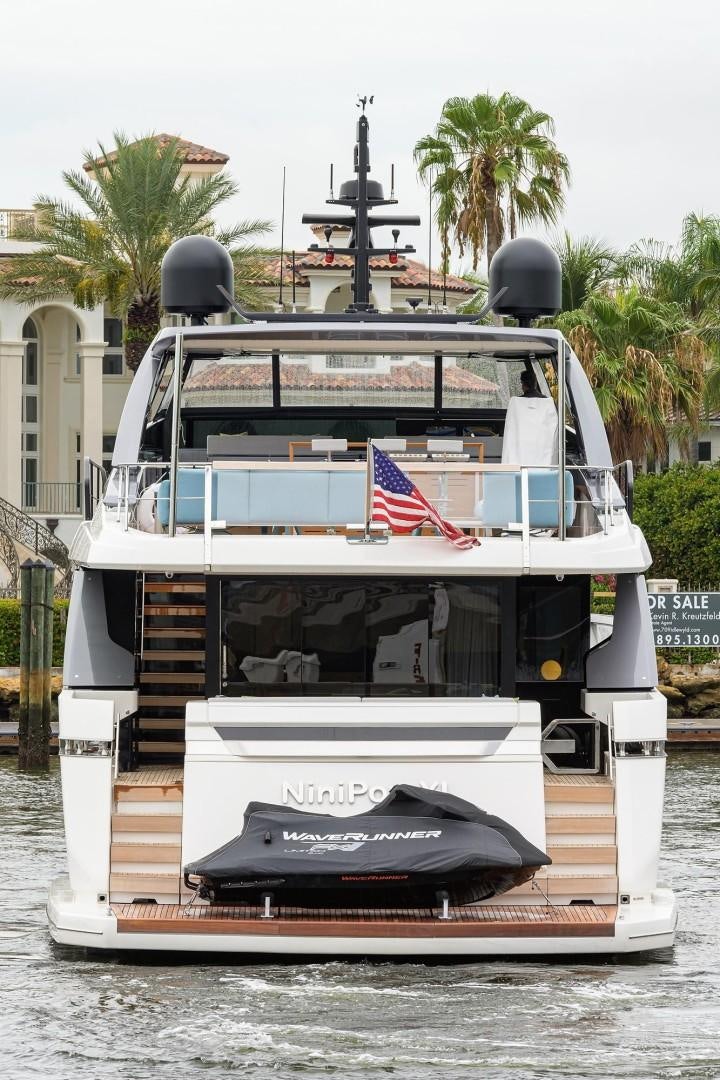 a boat on the water aboard NINIPOP XL Yacht for Sale