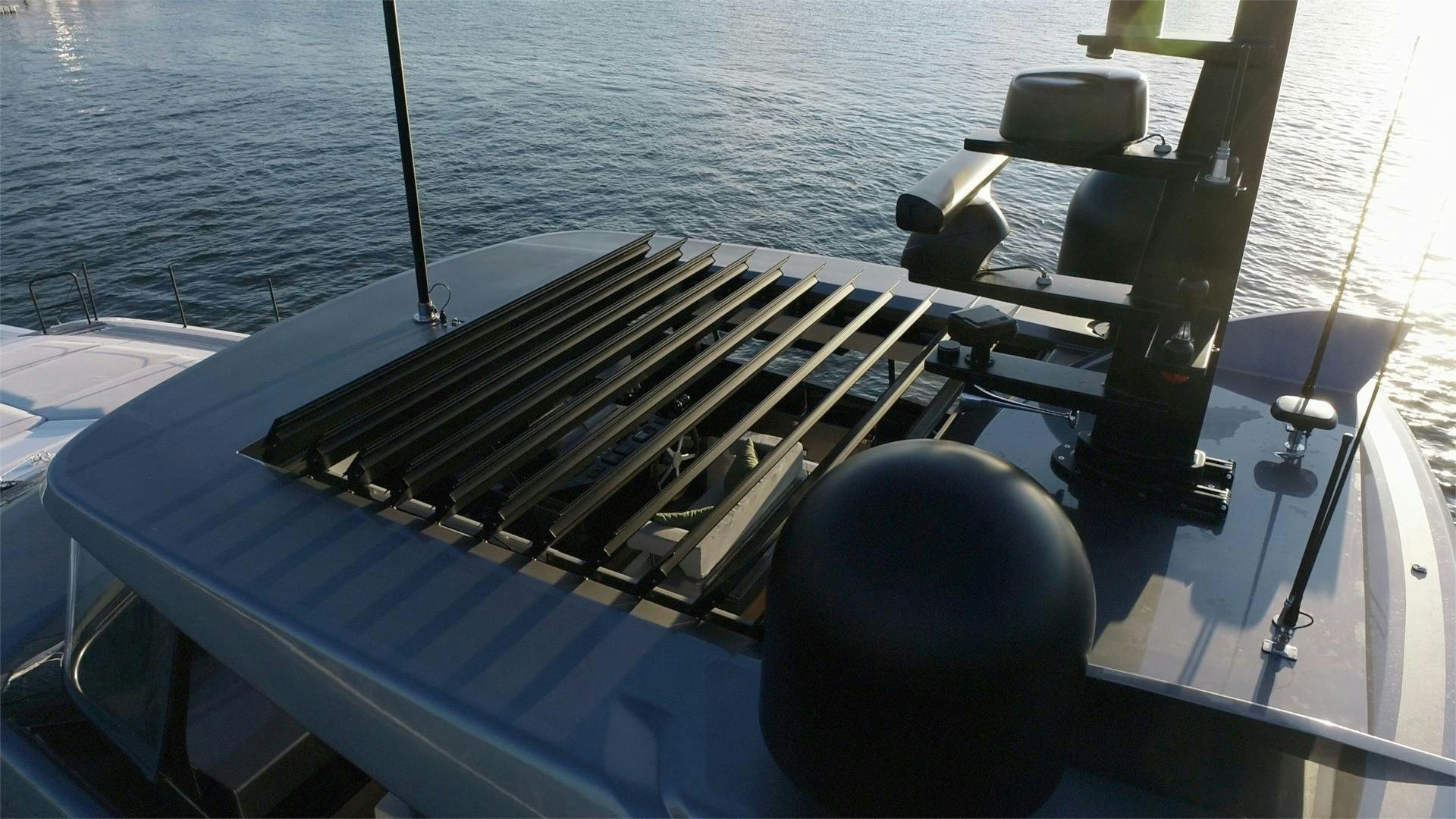 a camera on a boat aboard NINIPOP XL Yacht for Sale