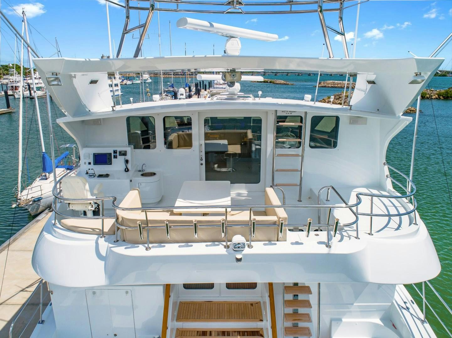 a boat on the water aboard No Name Yacht for Sale