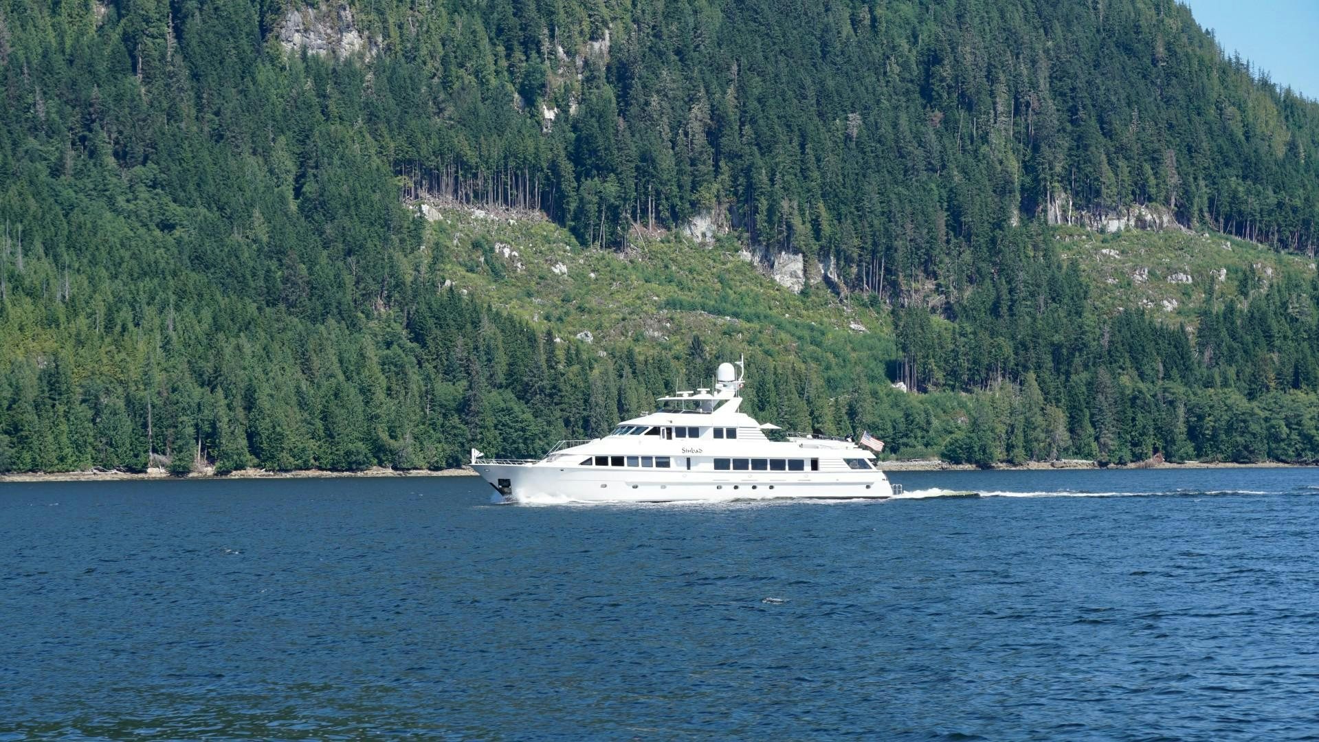 a boat on the water aboard SINBAD Yacht for Sale