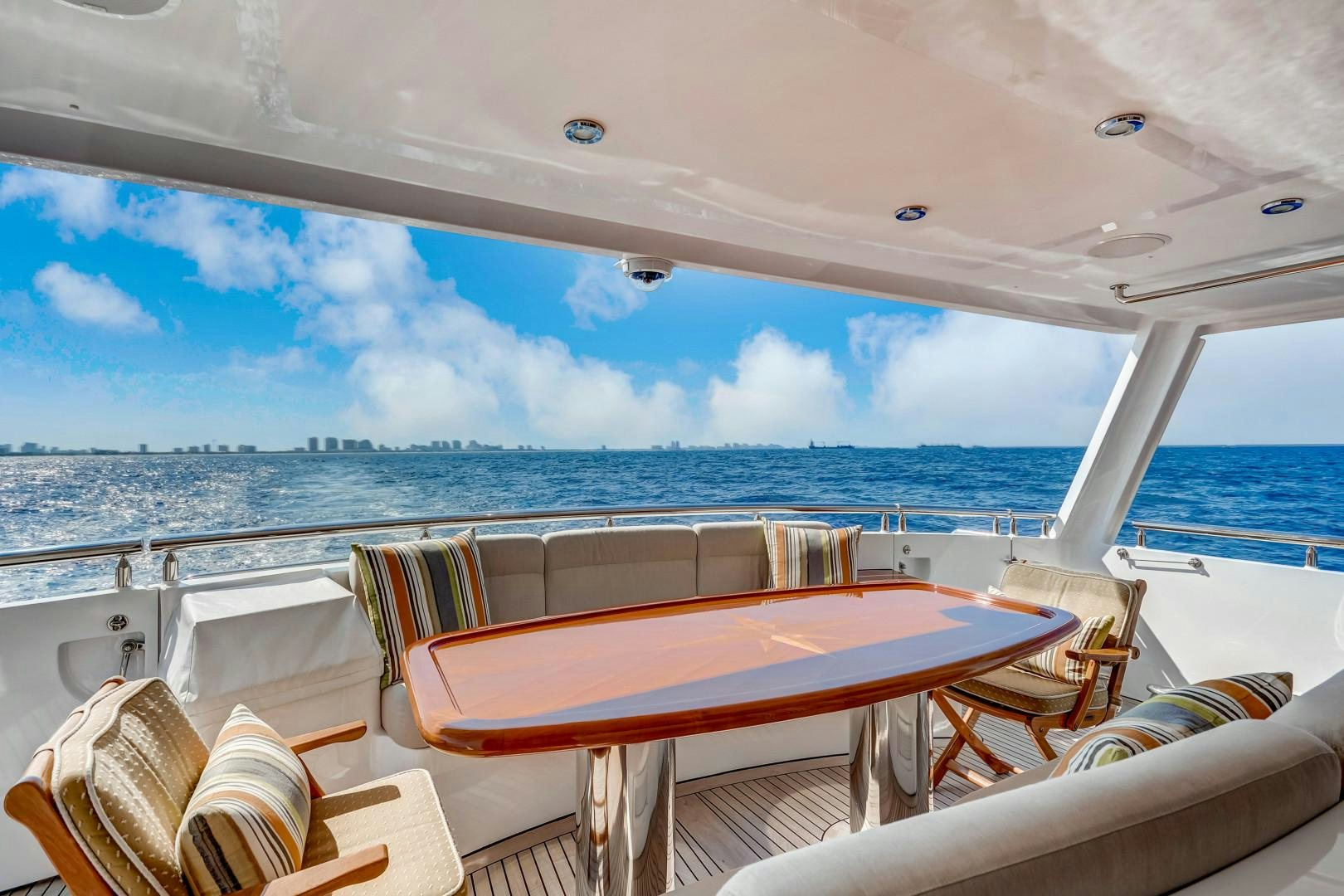 a boat on the water aboard GUSTO Yacht for Sale