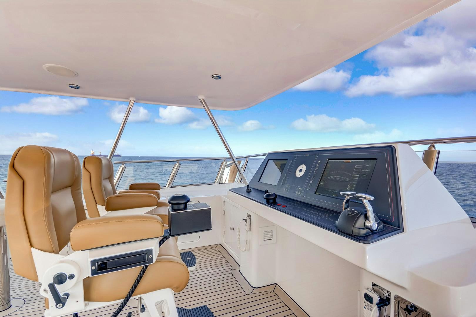 inside of a boat aboard GUSTO Yacht for Sale