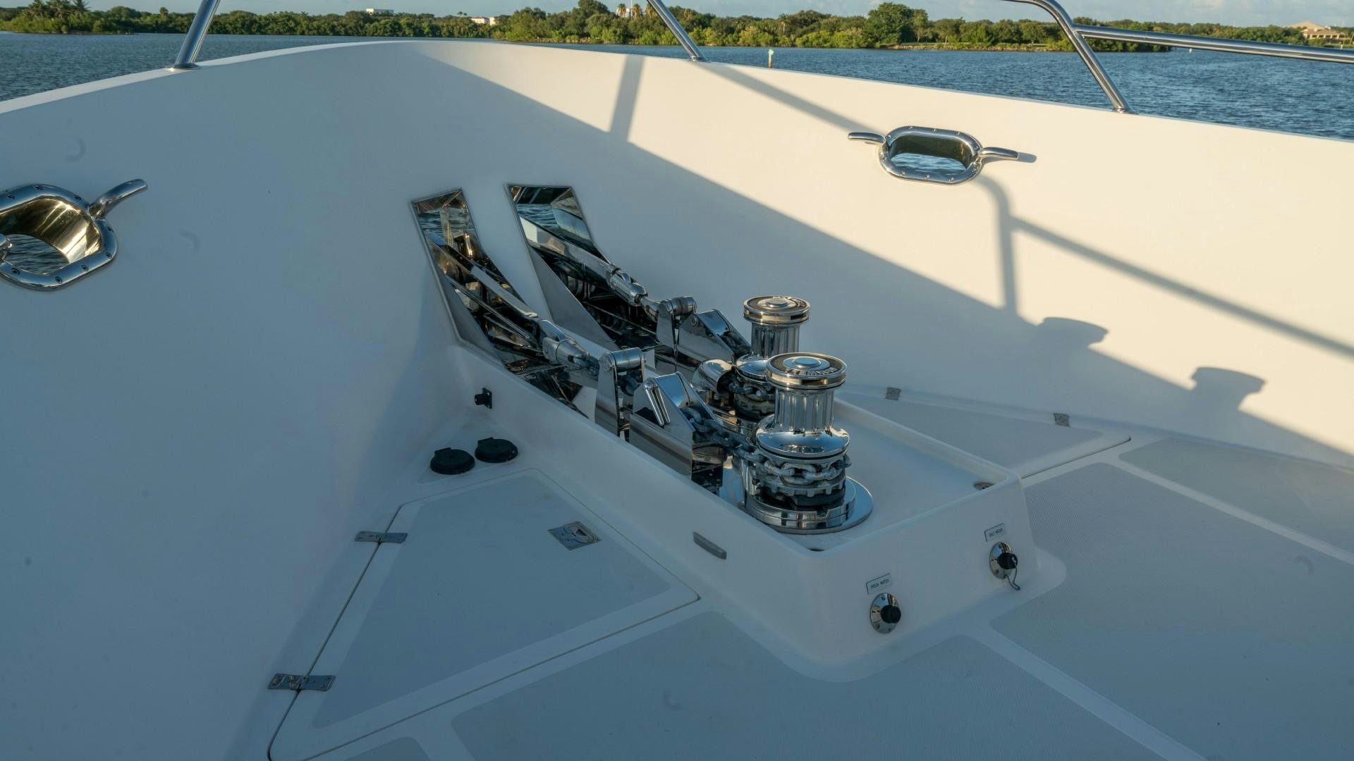 a machine on the water aboard BLUE CHIP Yacht for Sale