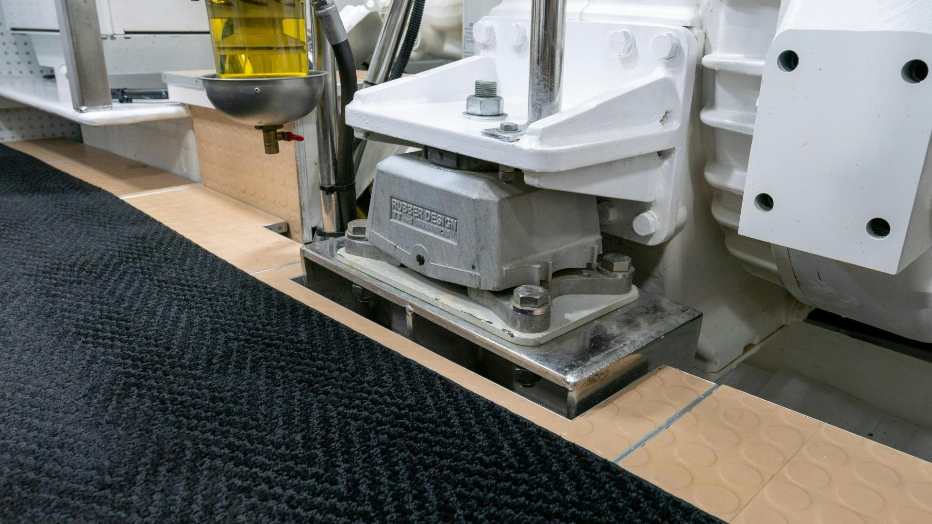 a machine on the counter aboard BLUE CHIP Yacht for Sale