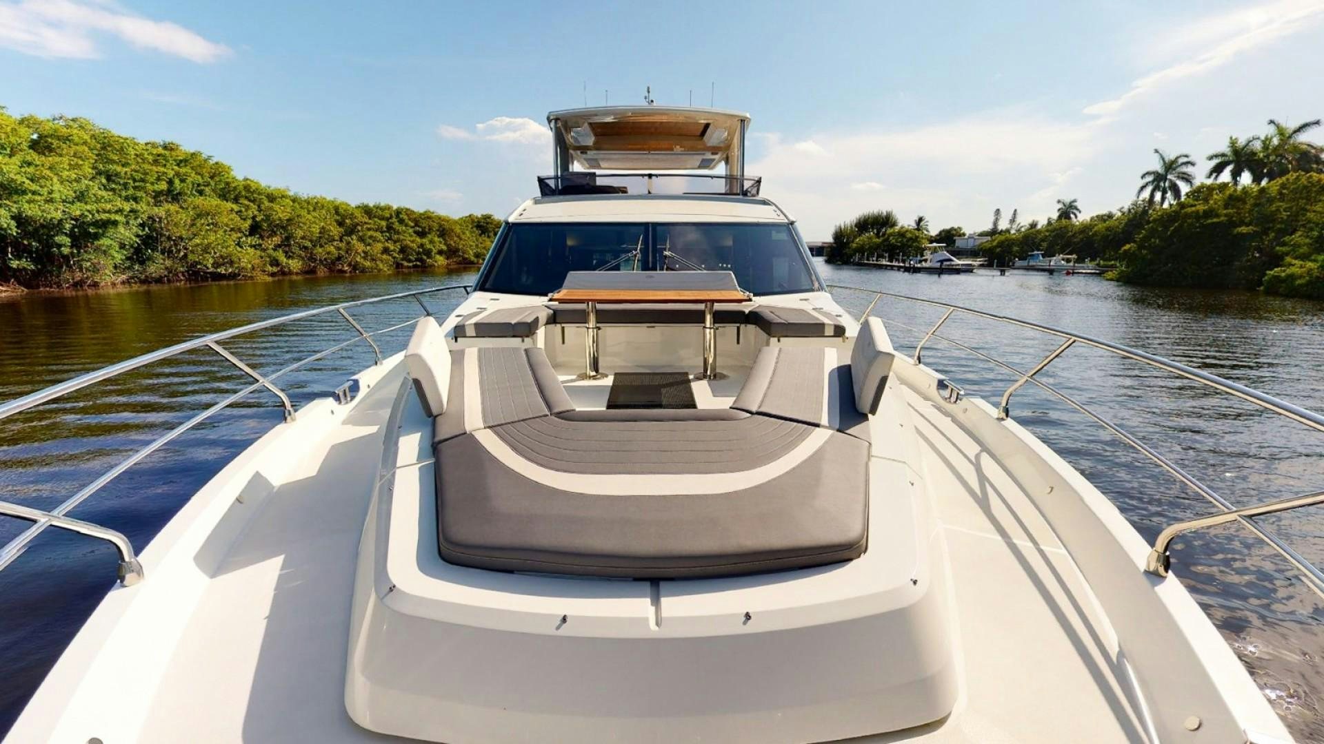a boat on a body of water aboard HANG TIME Yacht for Sale