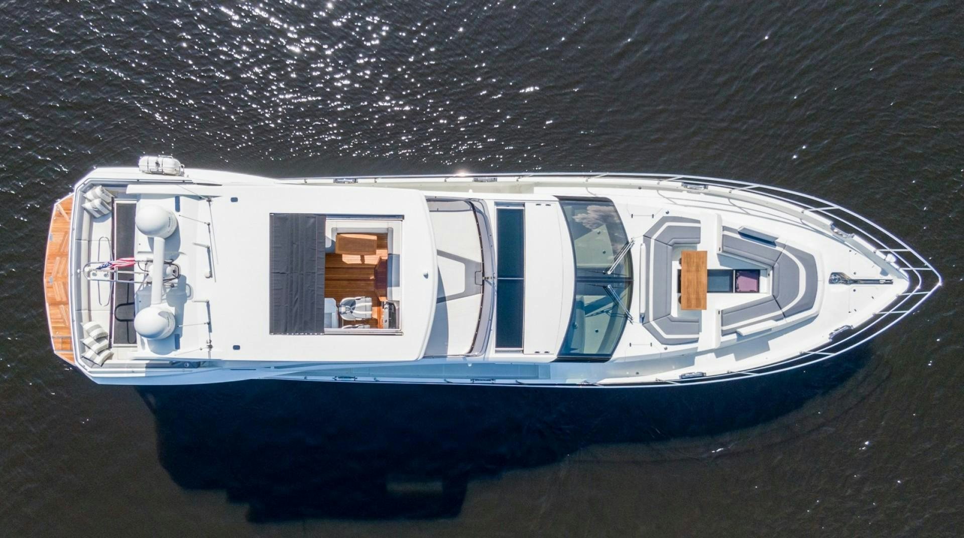 a boat on the water aboard HANG TIME Yacht for Sale