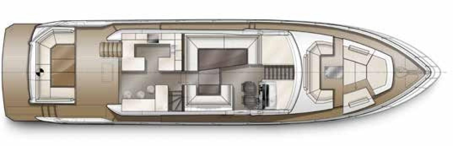 a computer generated image of a house aboard HANG TIME Yacht for Sale