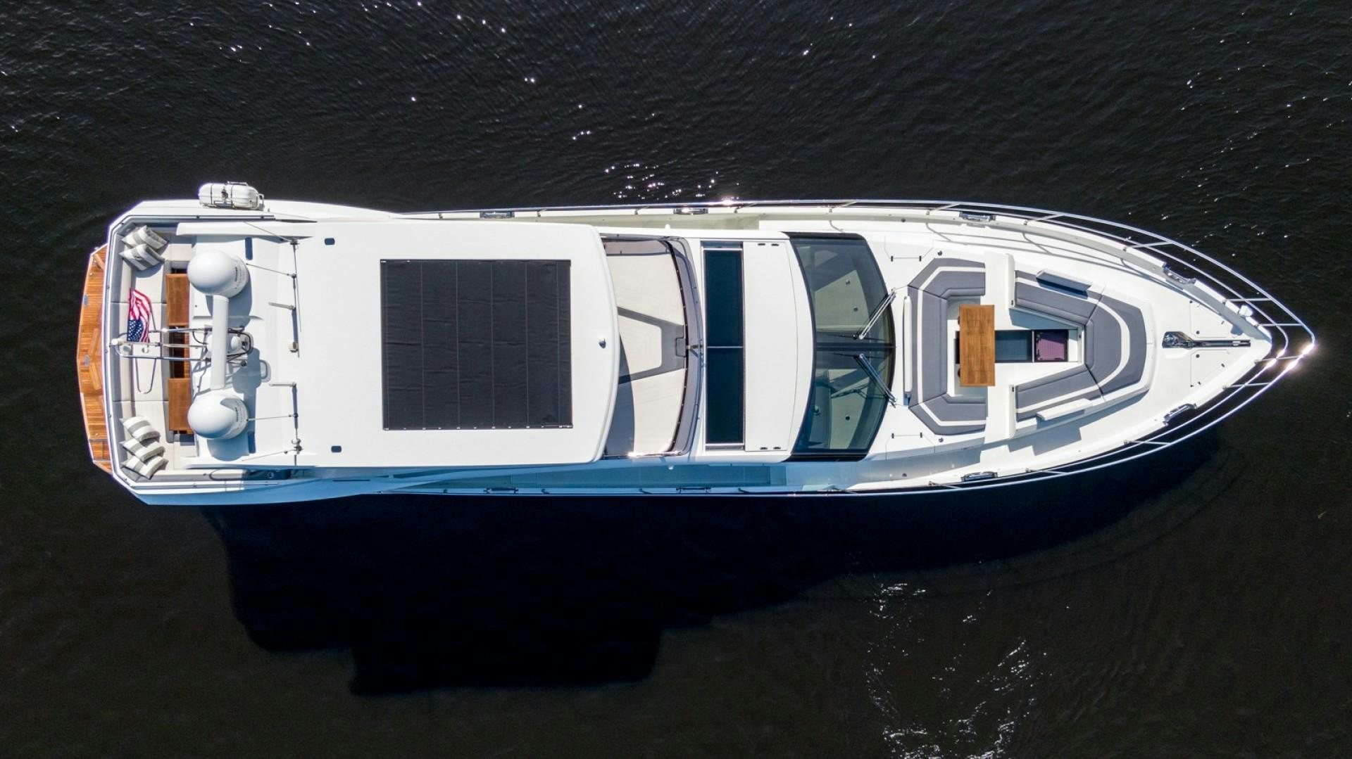 a boat on the water aboard HANG TIME Yacht for Sale