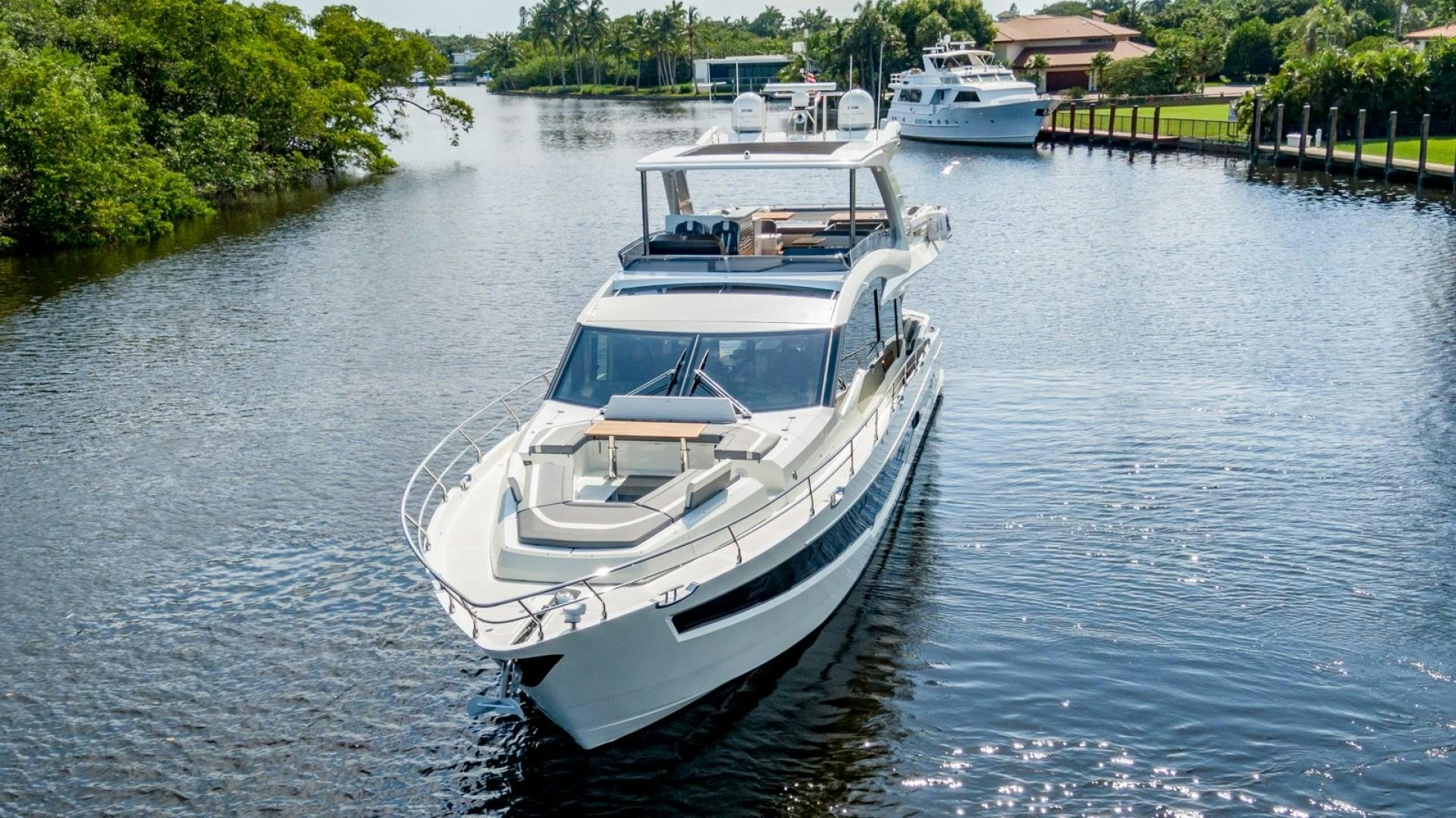 a boat on the water aboard HANG TIME Yacht for Sale